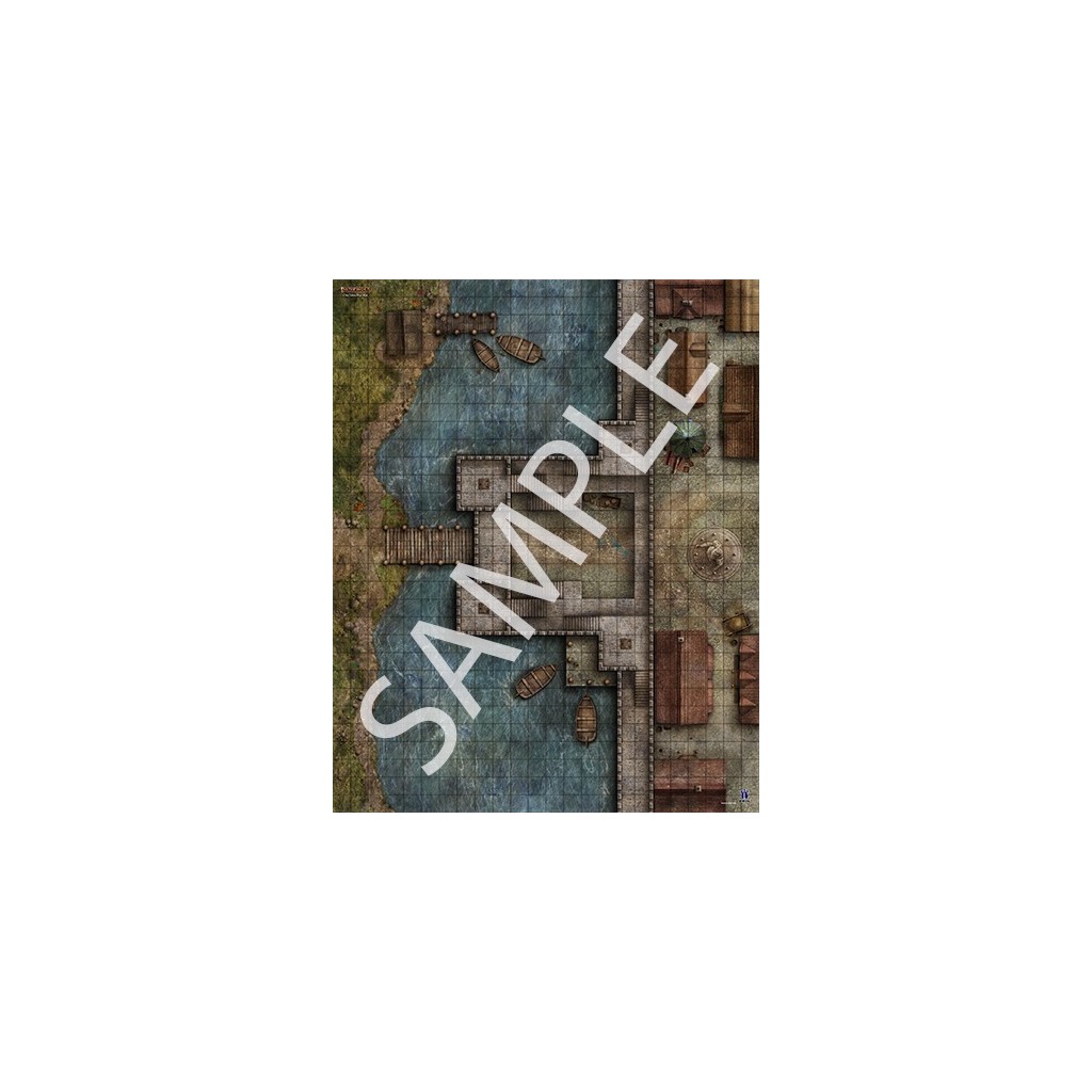 Pathfinder Flip Mat Classics : City Gates