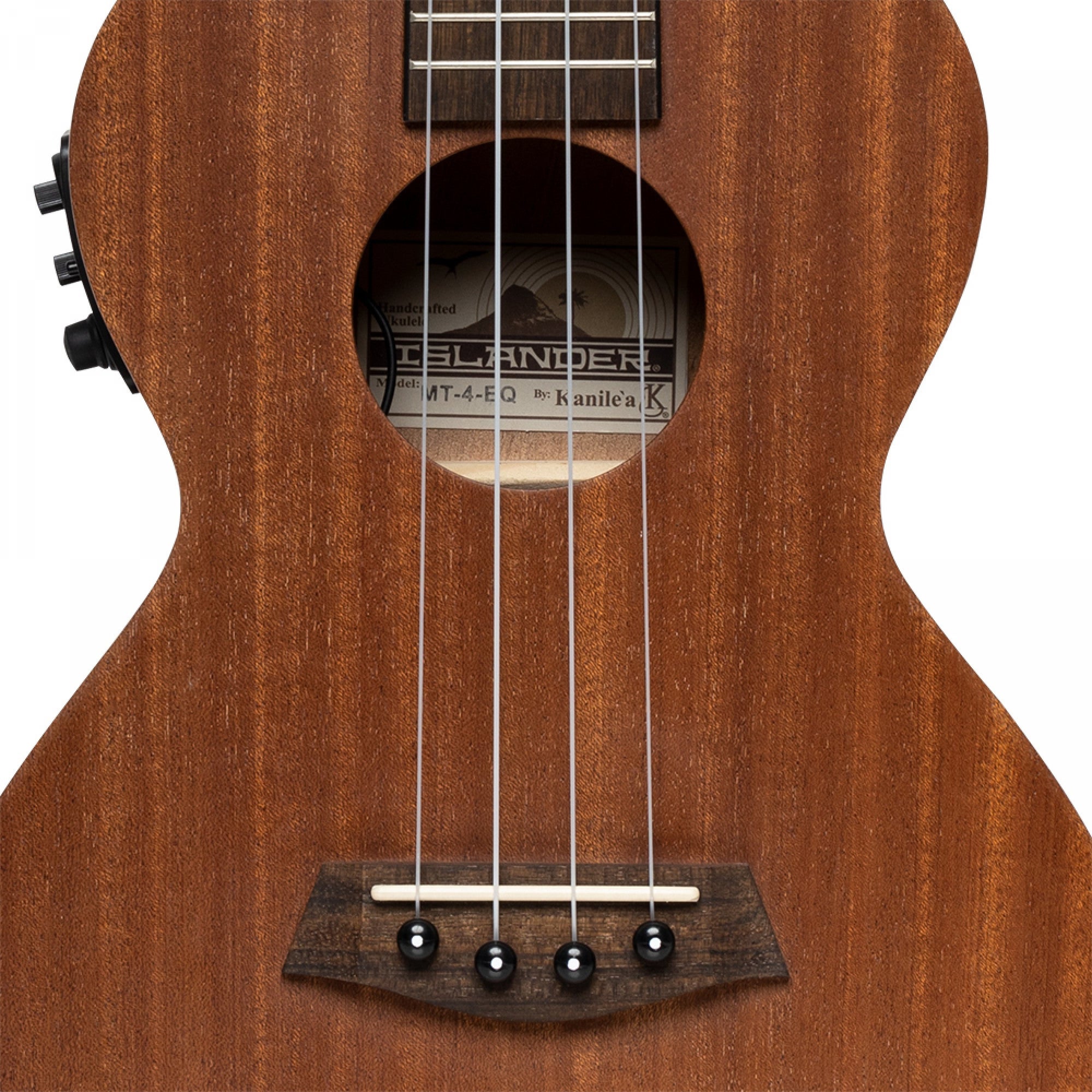 Islander MT-4-EQ tenor ukelele mahonie - fishman pickup + EQ