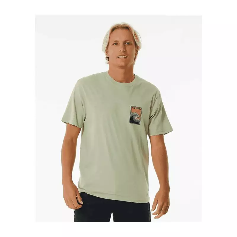 Teeshirt RIPCURL Swc Blazing Tubes Tee Sage