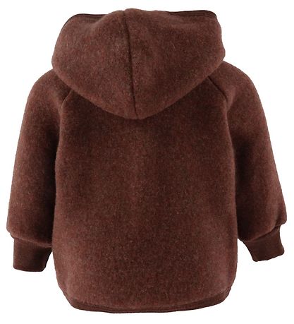 Engel Cardigan - Uld - Cinnamon M?lange
