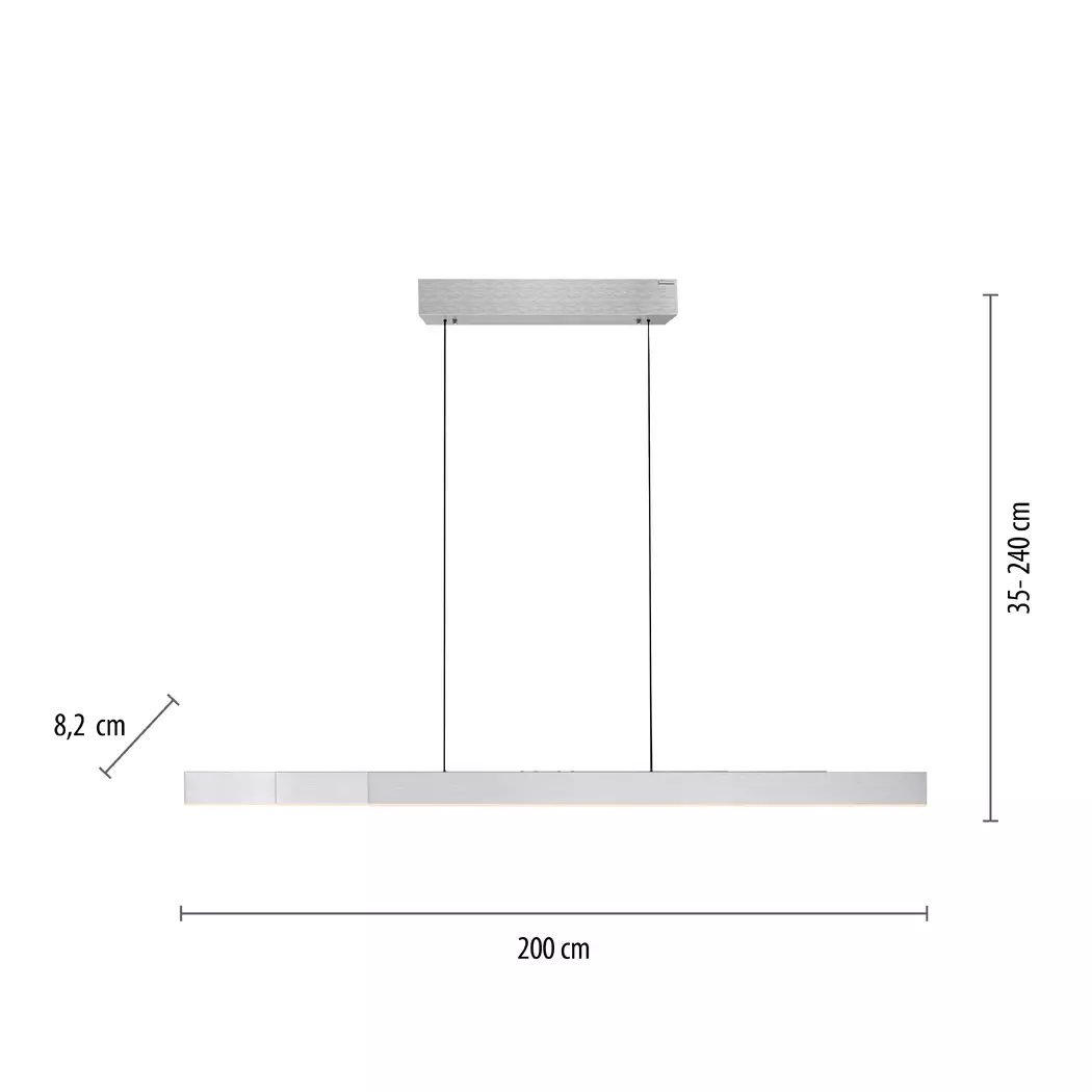 LED-Pendelleuchte Pure E-Mot