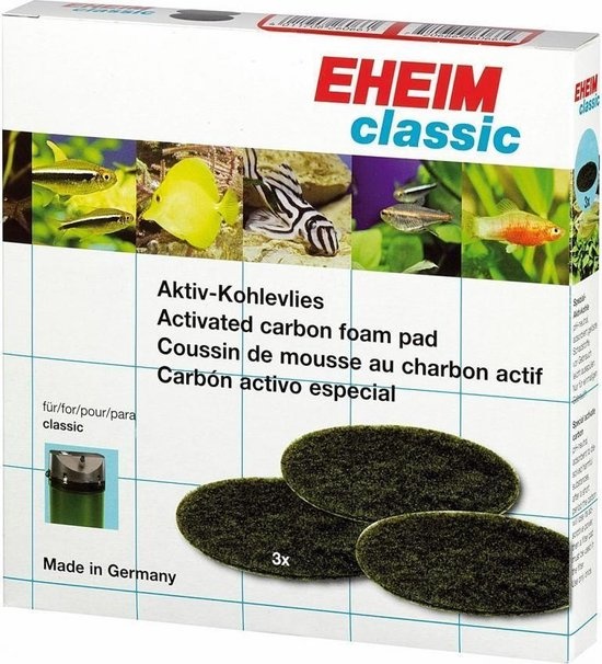 Eheim Koolfilterschijf Zwart voor Classic 150