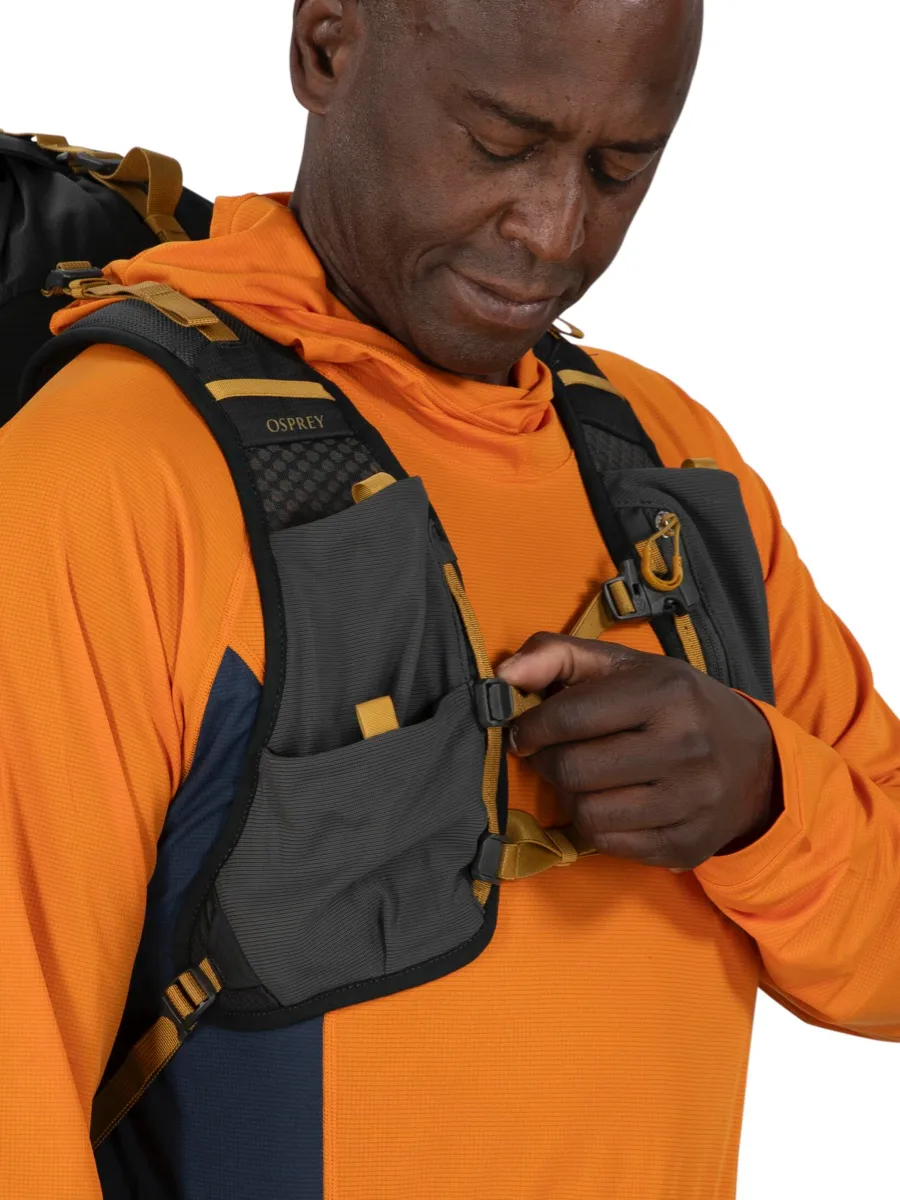 Osprey Talon Velocity 30 Dark Charcoal/tumbleweed Yellow