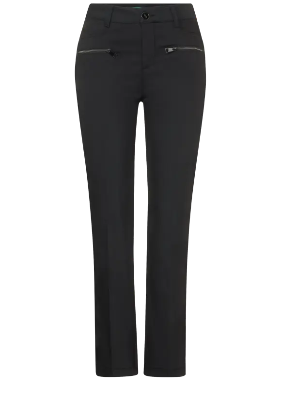 Casual Fit Hose - Black