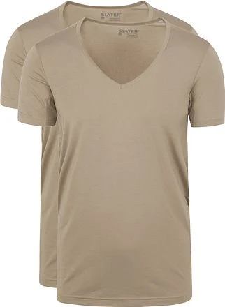 Slater 2-pack V-hals Onzichtbaar Ondershirt 8940-915 kopen