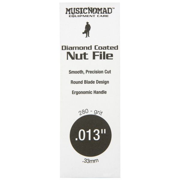 MusicNomad Diamond Coated Nut File .013