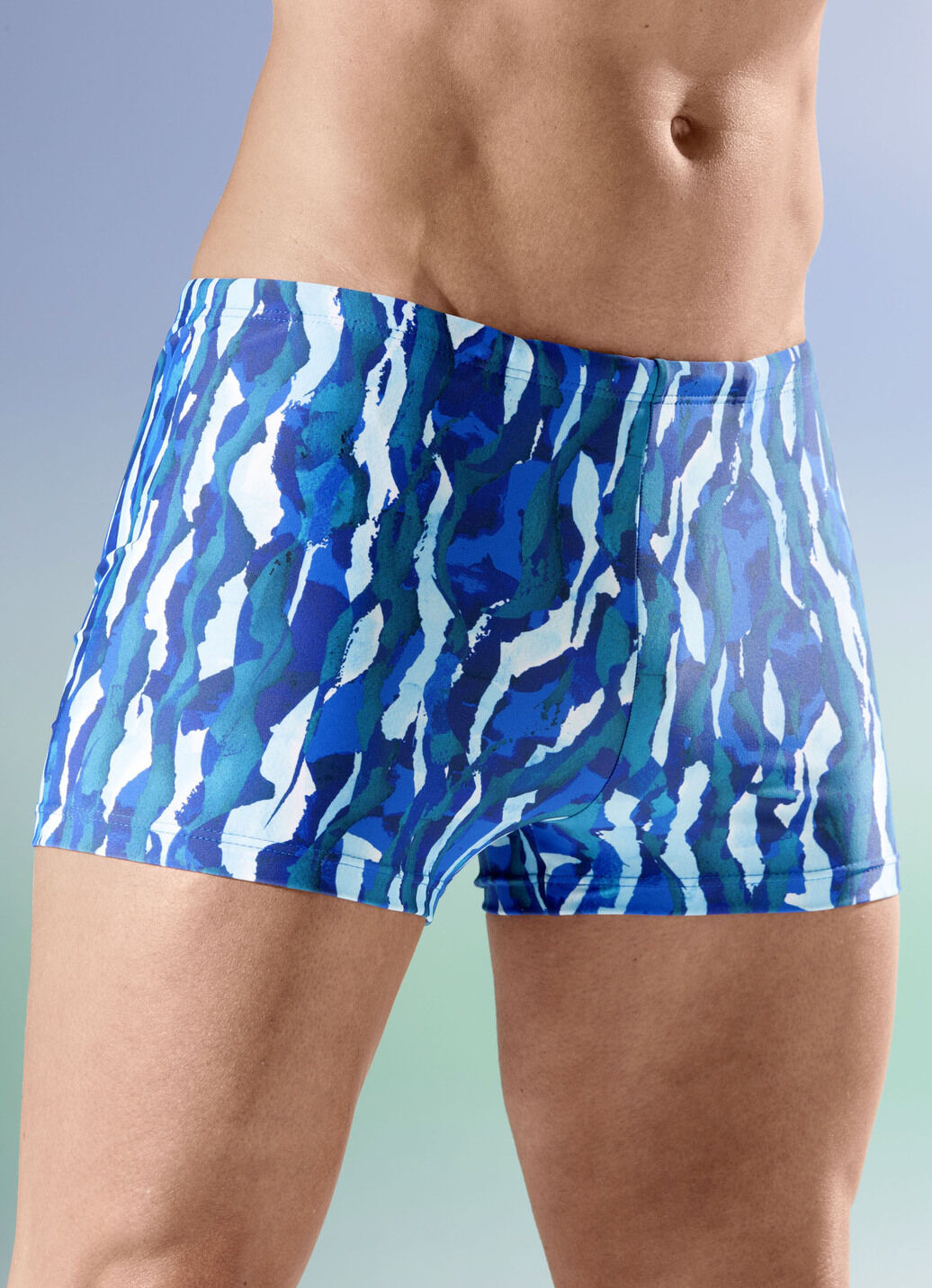 Schwab Badehose in höherer Kastenform