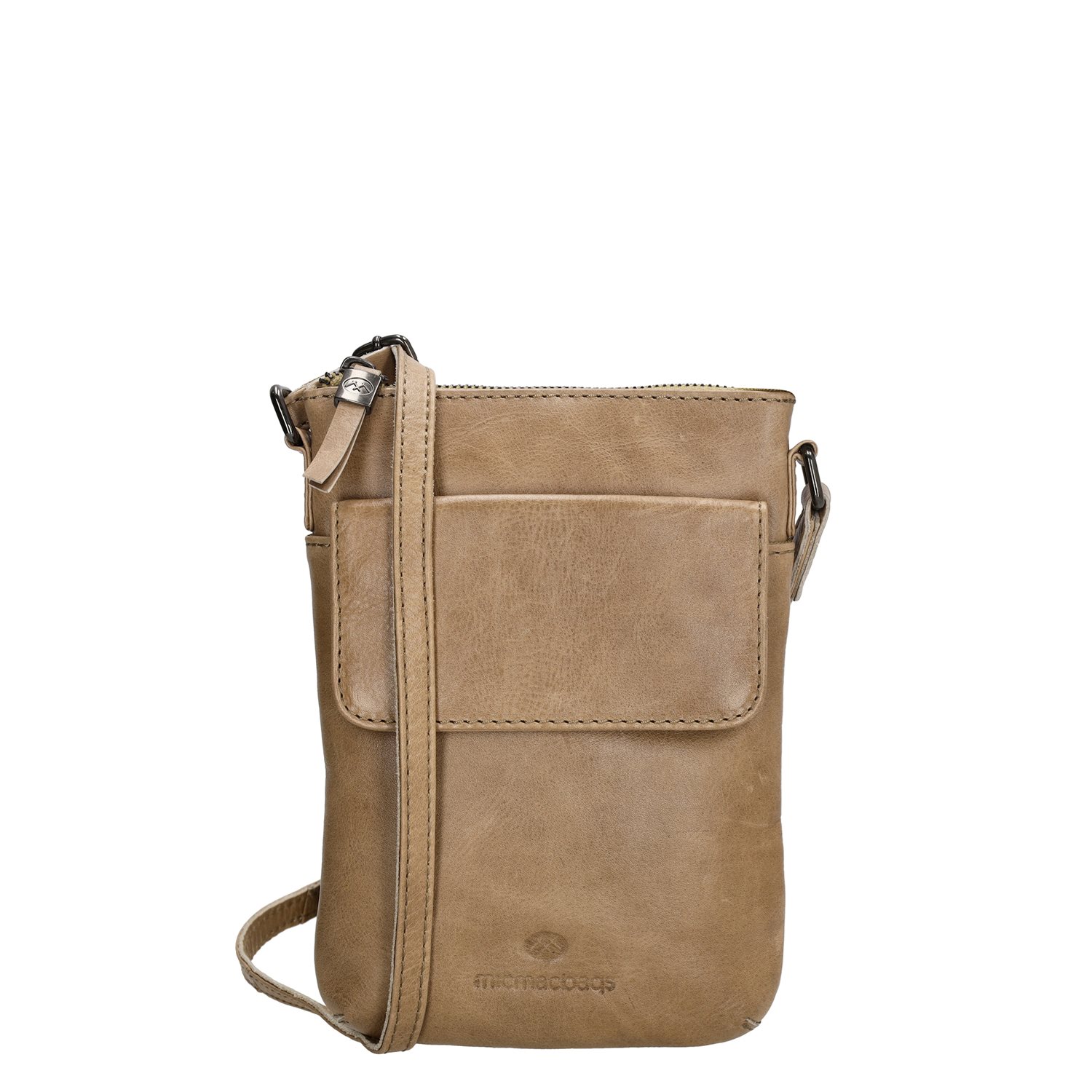 Micmacbags Porto Schoudertas IIII taupe