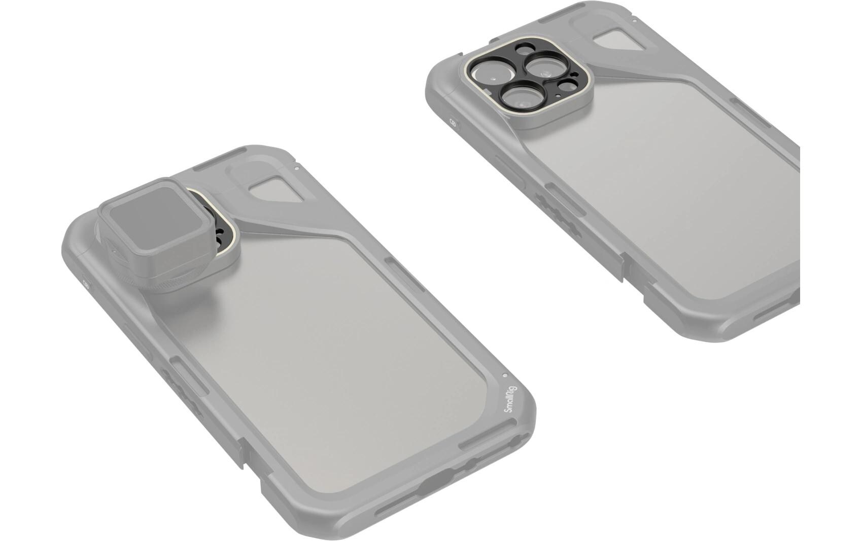 17 mm Gewindelinse Rückscheibe für iPhone 15 Pro (Max) CageRückscheibe für iPhone 15 Pro Max / 15 Pro Cage