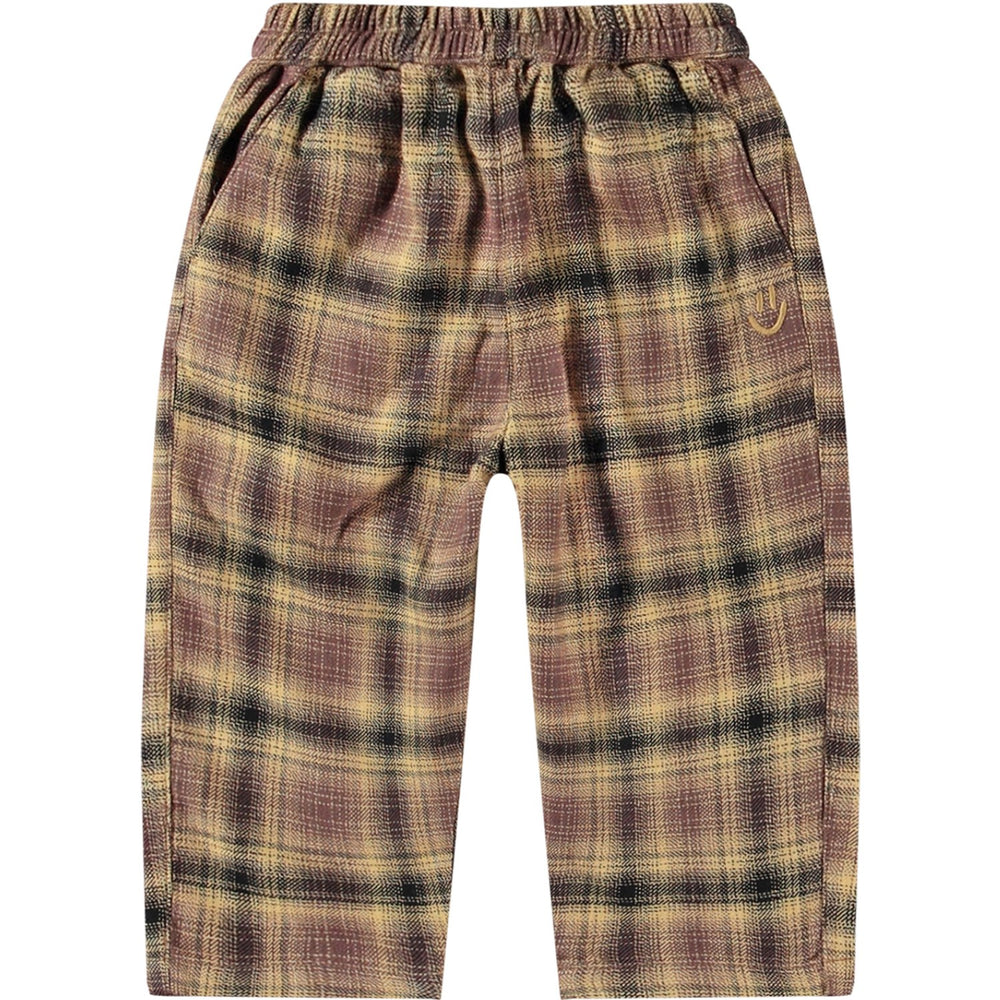 Køb Molo Bronze Check Sois Bukser