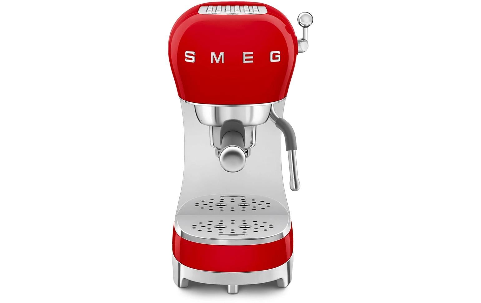 Siebträgermaschine 50's Style ECF02RDEU Rot<br>Espresso Kaffeemaschine