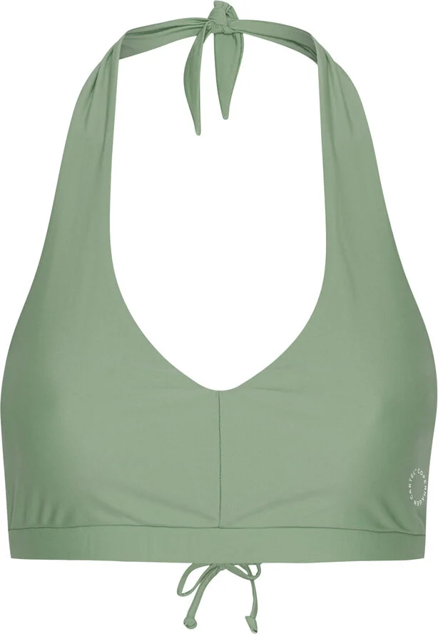Cartel Copenhagen Bukit halterneck bikini top Army