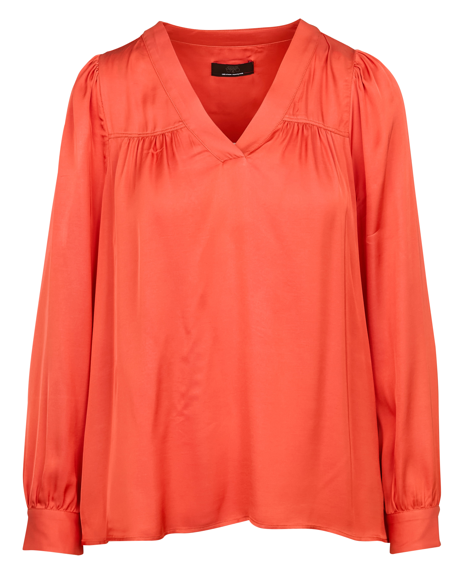 CHIMEL - Blouse col V| Multicolore