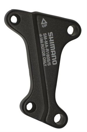 DISC-ADAPTER hinten 160180mm, Bremse ISRahmen IS  schwarz