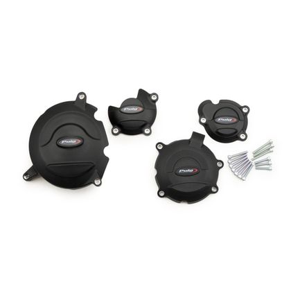 Protection Moteur Puig Kit de 4 pare-carters - Noir
