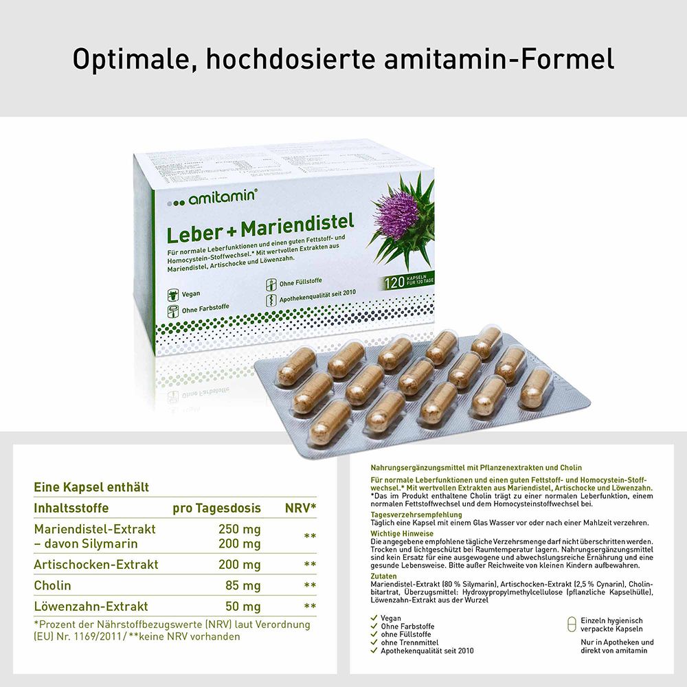 amitamin® Leber + Mariendistel