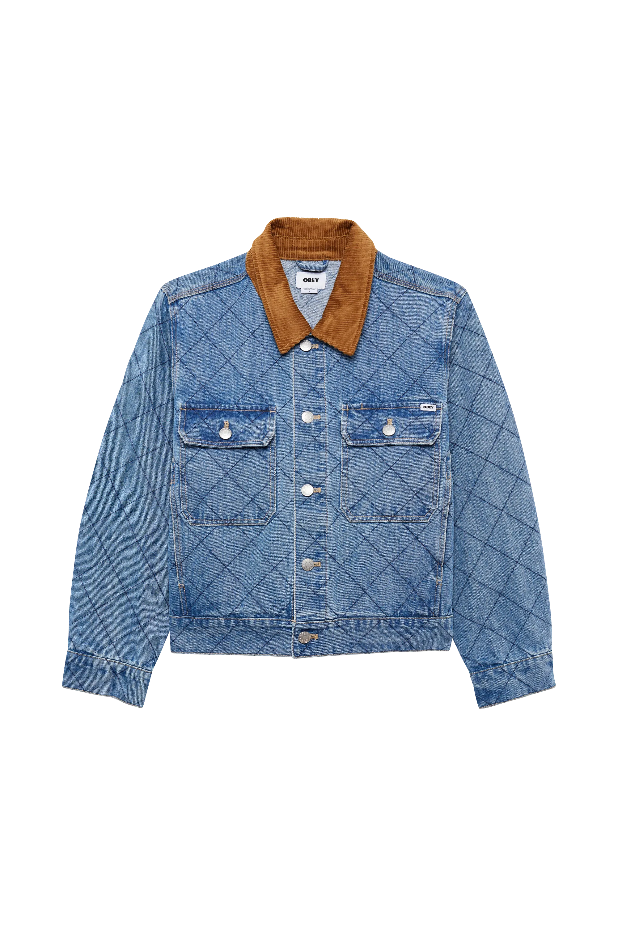 OBEY Veste ARIANA LIN LIGHT INDIGO Bleu