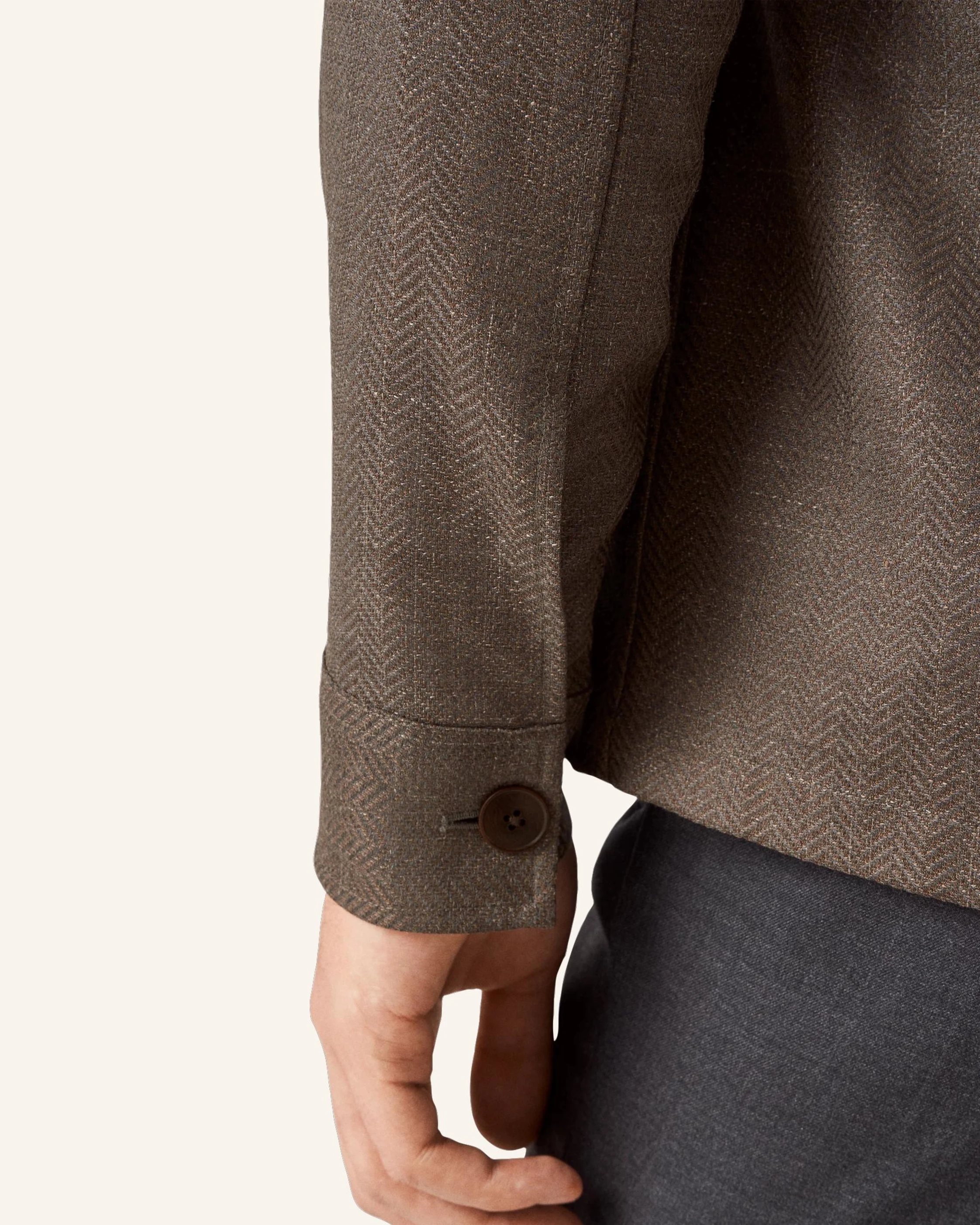 ETON Hemdjacke aus Leinen