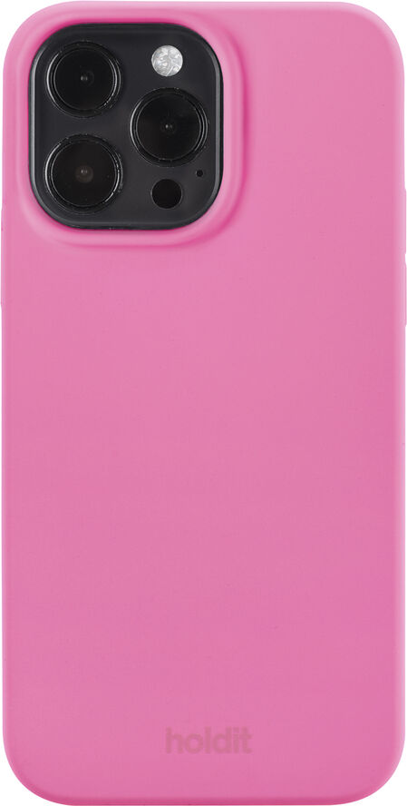 HoldIt Silicone Case iPhone 14 ProMax Lyserød