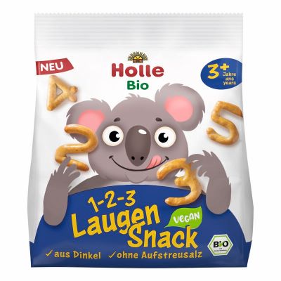 HOLLE Bio 1-2-3 Laugen Snack<br>80 g, Beutel
