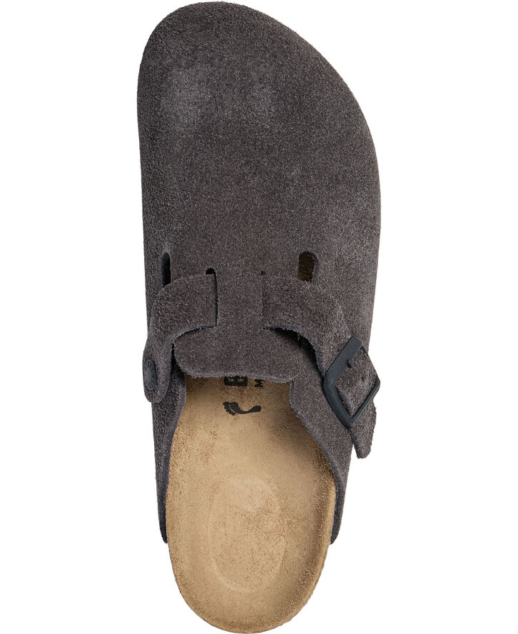 Birkenstock Boston LEVE Velvet Grey Velvet grey