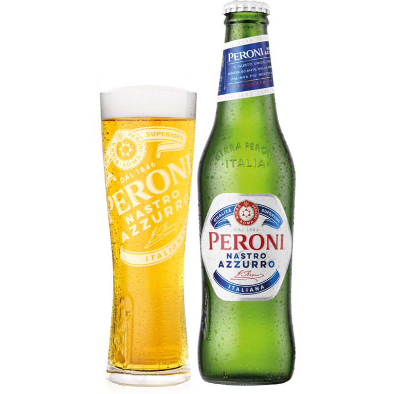 Peroni Nastro azzurro Italiaans bier 6-pack