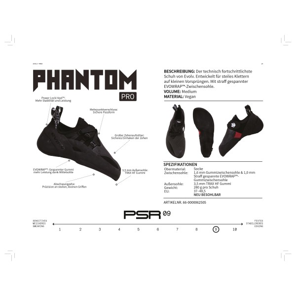 Evolv - Phantom Pro - Chaussons d'escalade