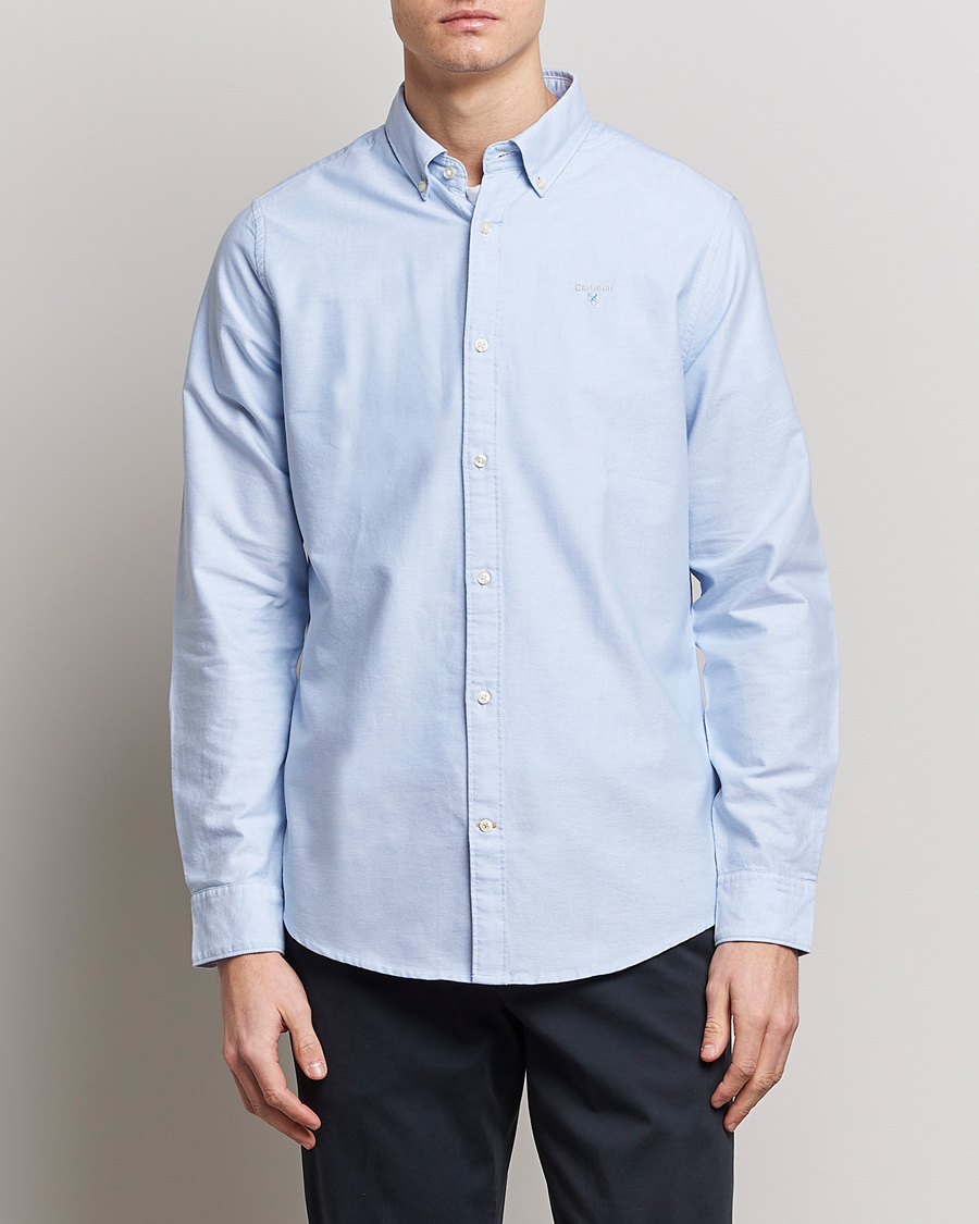 Barbour Lifestyle Tailored Fit Oxtown Shirt Sky Blue