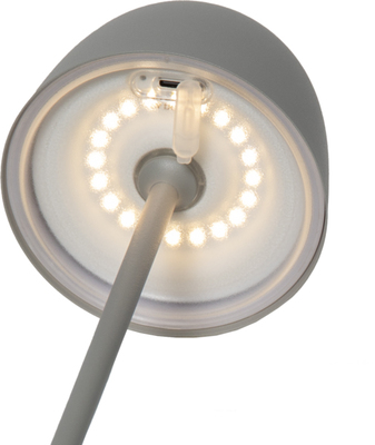 Star Trading Bordlampe Ronda, Greige