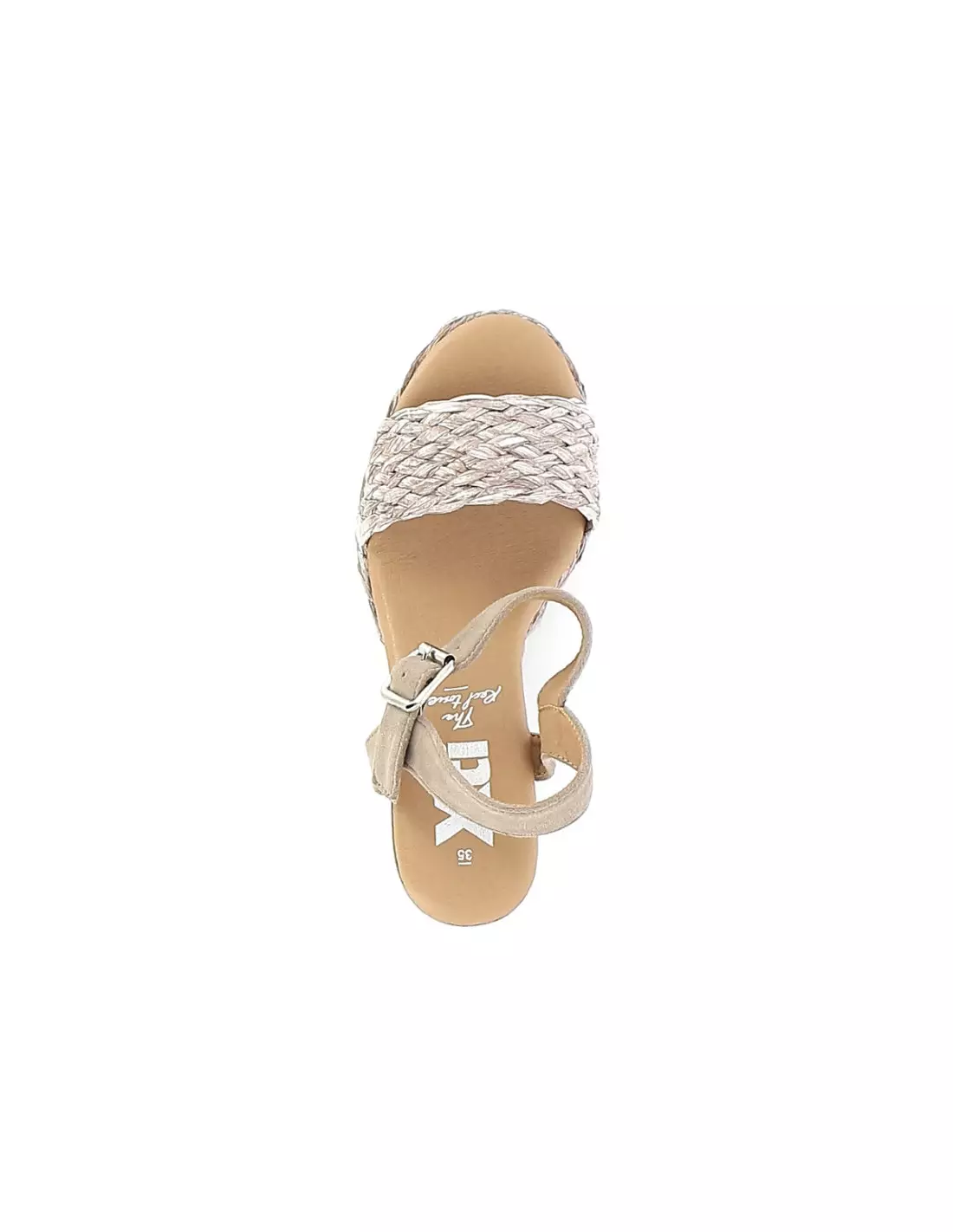 XTI 42255 - Sandales & nu-pieds Taupe