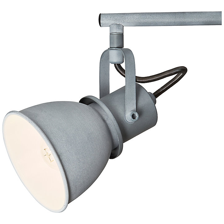 Reglette Brillant Bogart gris ciment H.23 cm