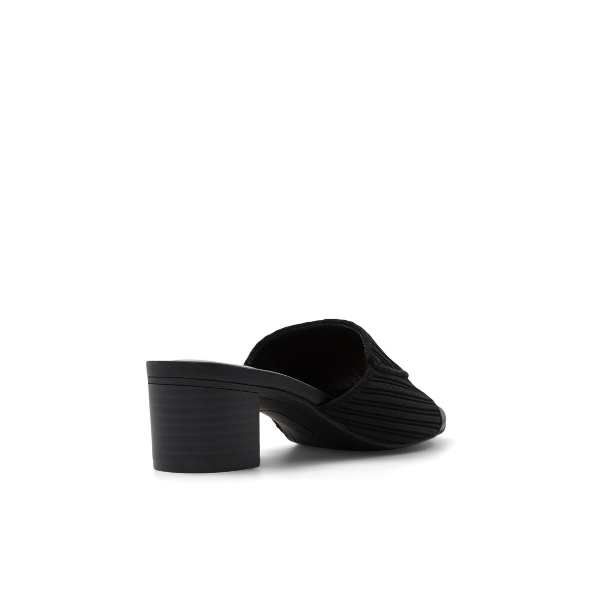 SOLEMATE-Orrie-Sandales mules - Talon bloc - Noir