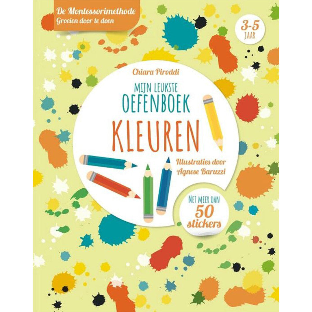 Uitgeverij rebo mijn leukste oefenboek - kleuren