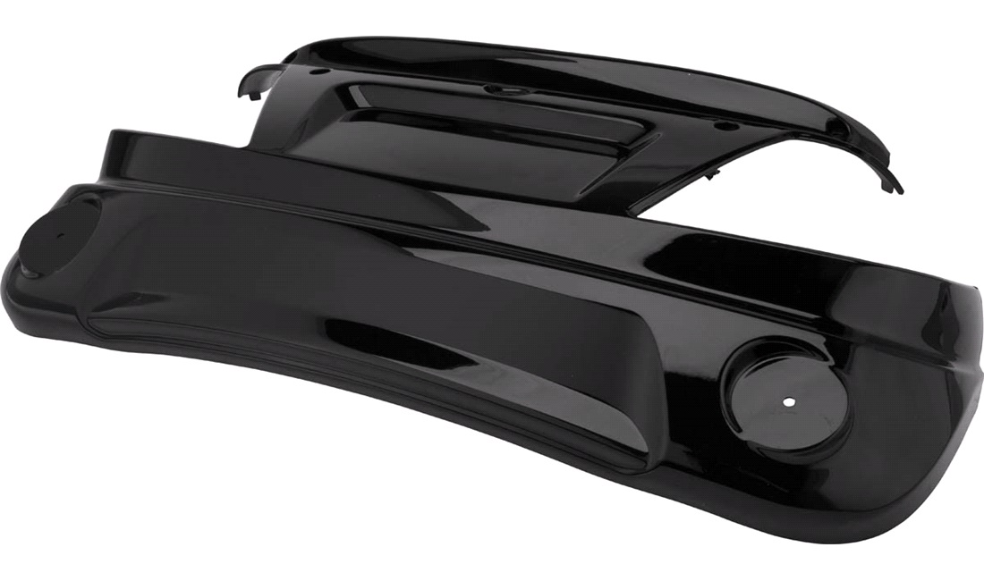Bagpanel ved baglygter sort, Tres
