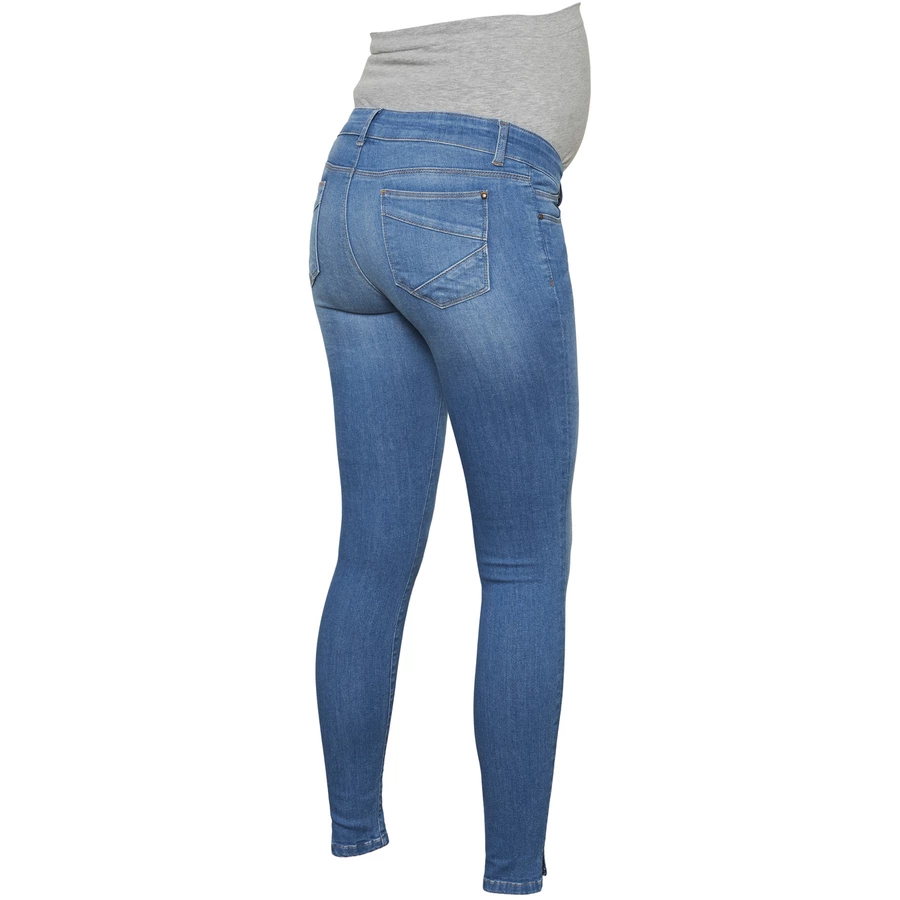 mama;licious Umstandsjeans MLLARGO Light Blue Denim