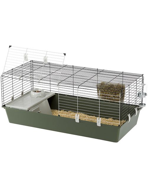 Ferplast Konijnenkooi Rabbit - Dierenverblijf - 118x58.5x51.5 cm Assorti 120