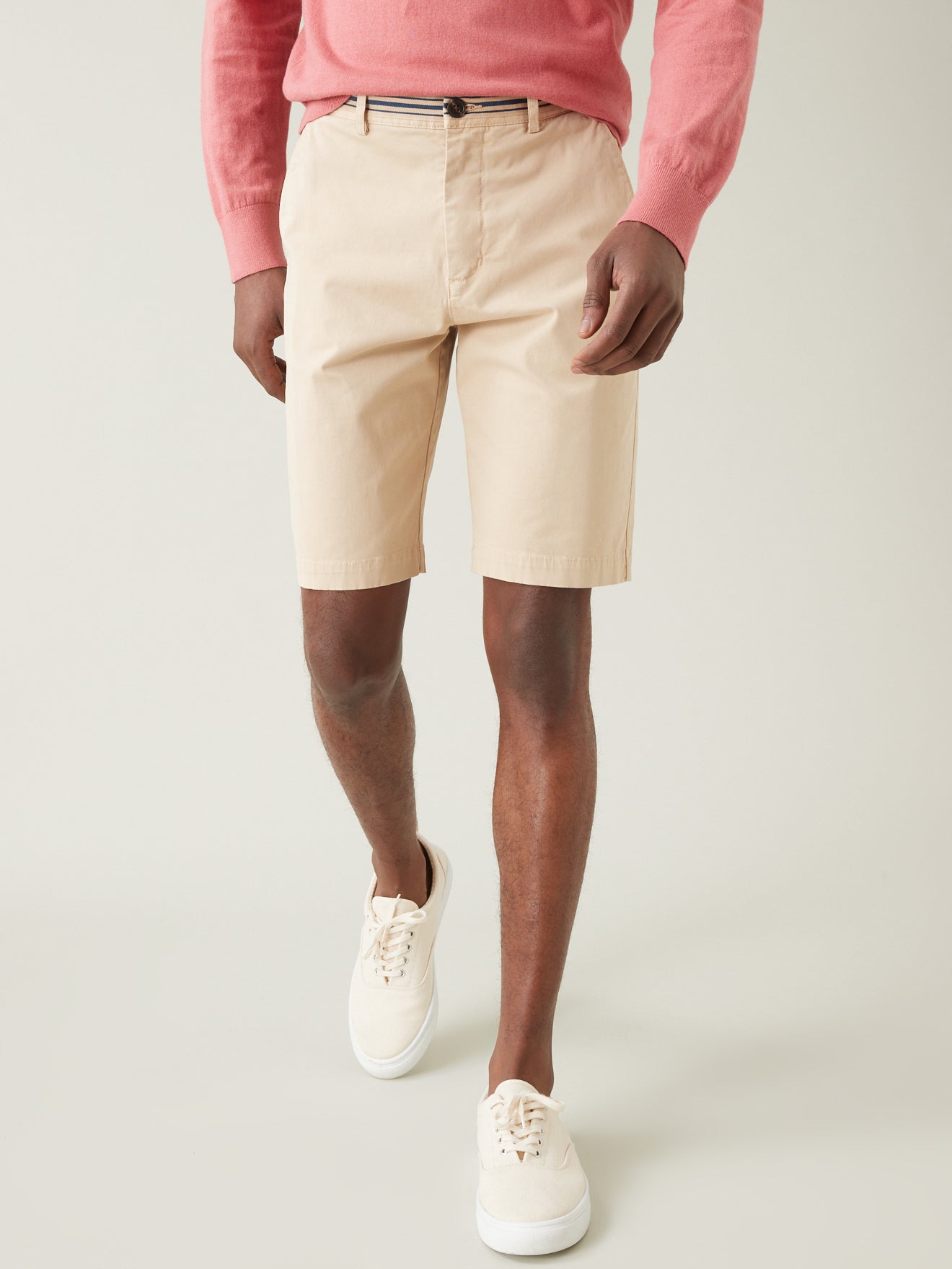 Bermuda droit homme coton stretch