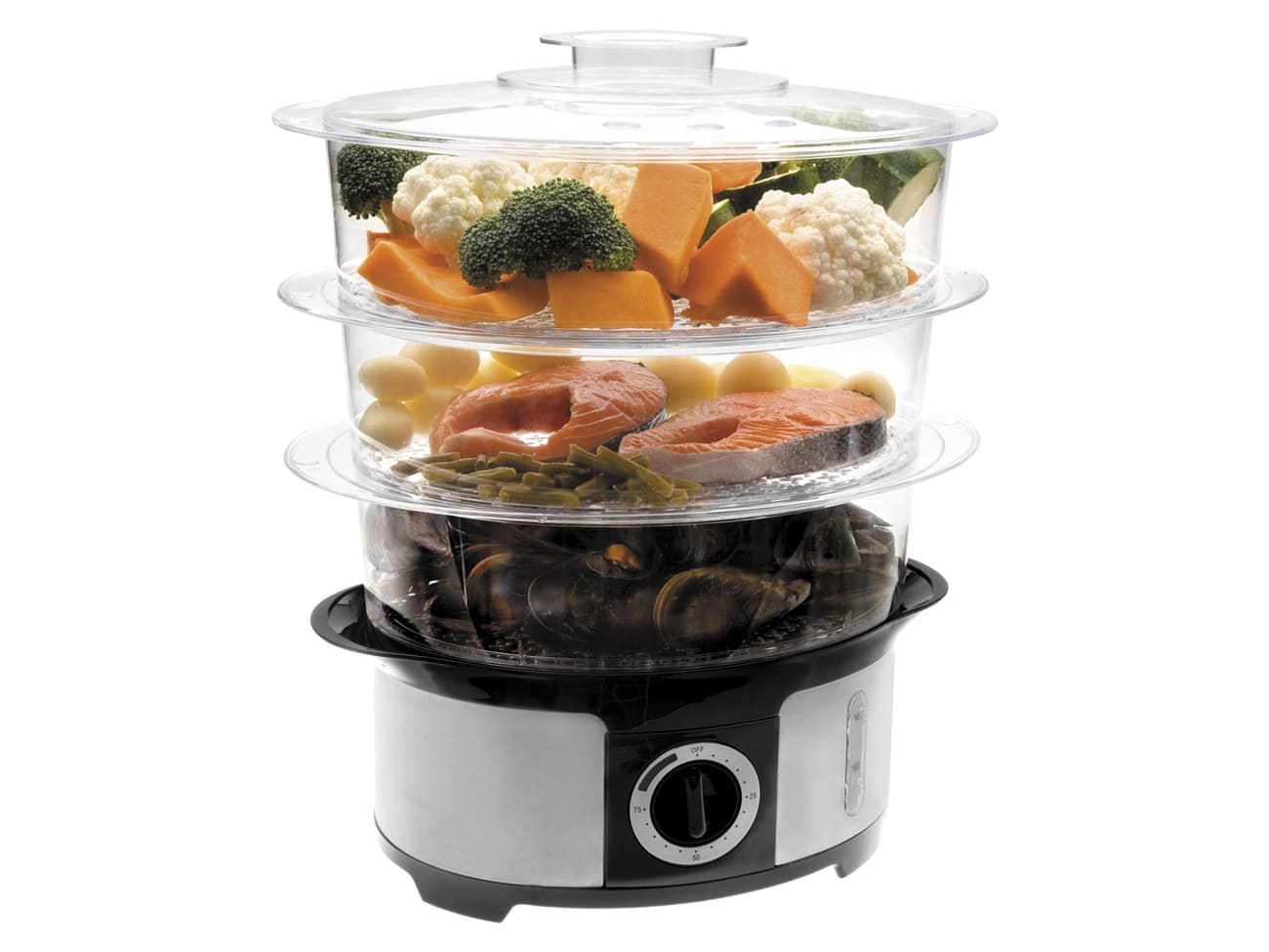 Cuiseur-vapeur électrique - 12 litres - Lacor