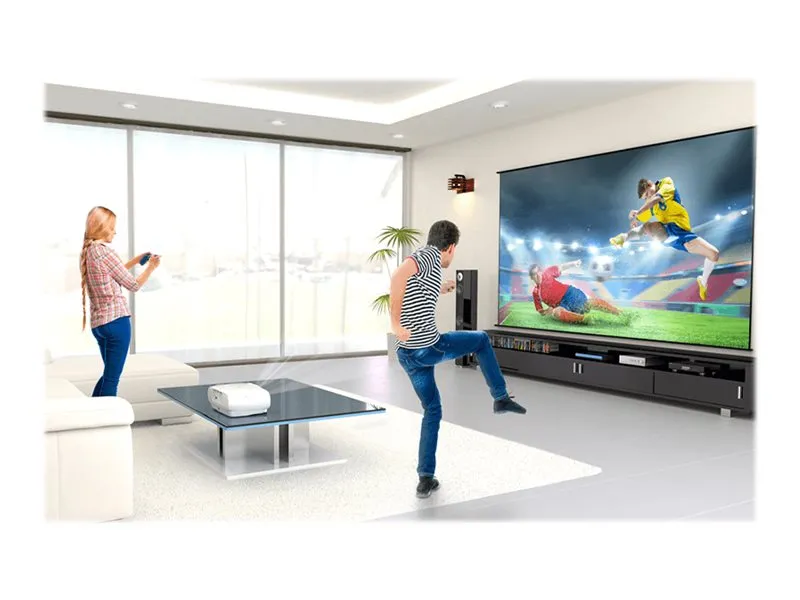 Epson EH-TW7000 - 3LCD-projektor - 3D - 3000 lumen (hvid) - 3000 lumen (farve) - 3840 x 2160 (2 x 1920 x 1080) - 16:9 - 4K - hvid