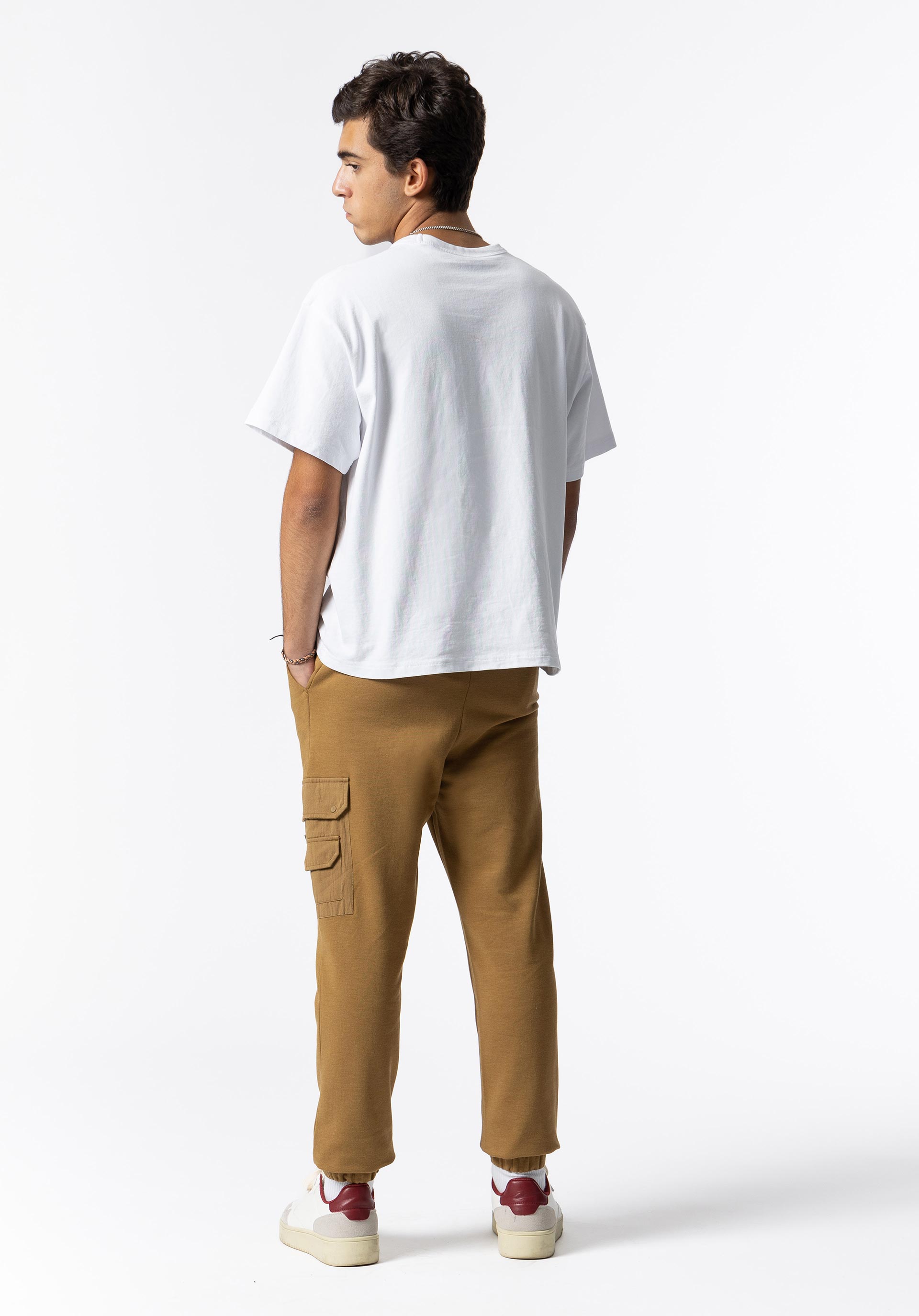 Calças Jogger com Cordão
