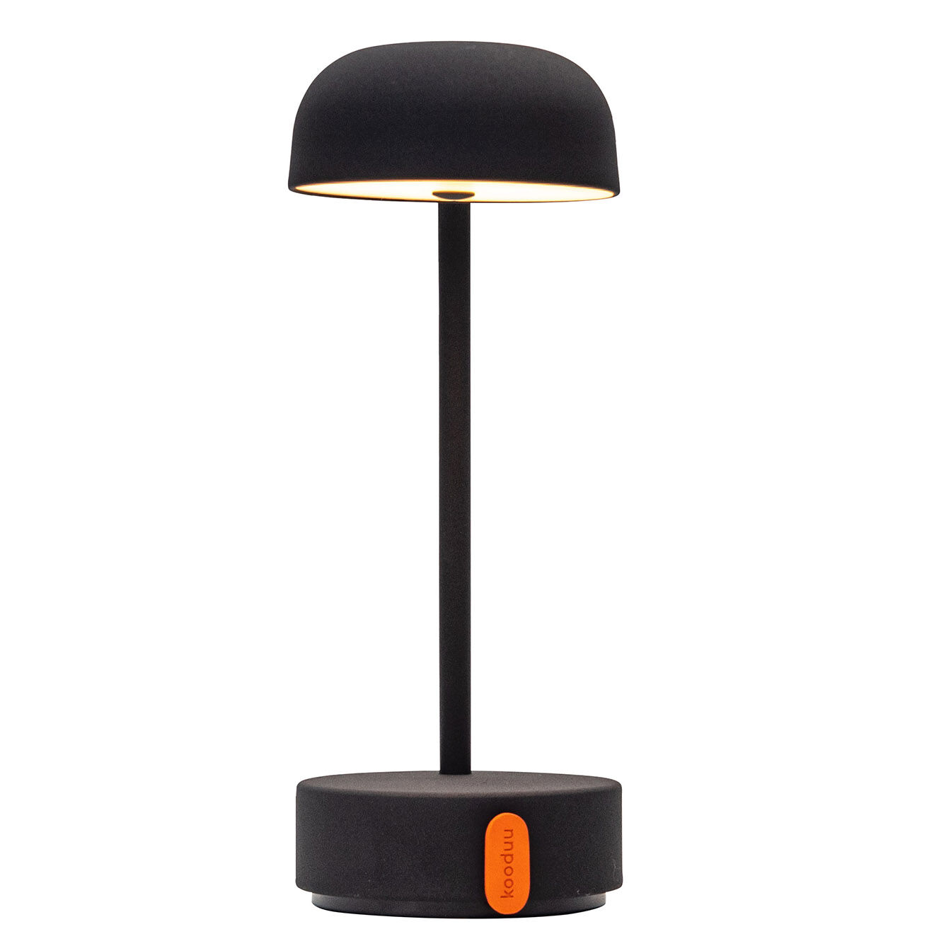 Kooduu Lampe de table rechargeable Fokus anthracite - 20x10x25 cm