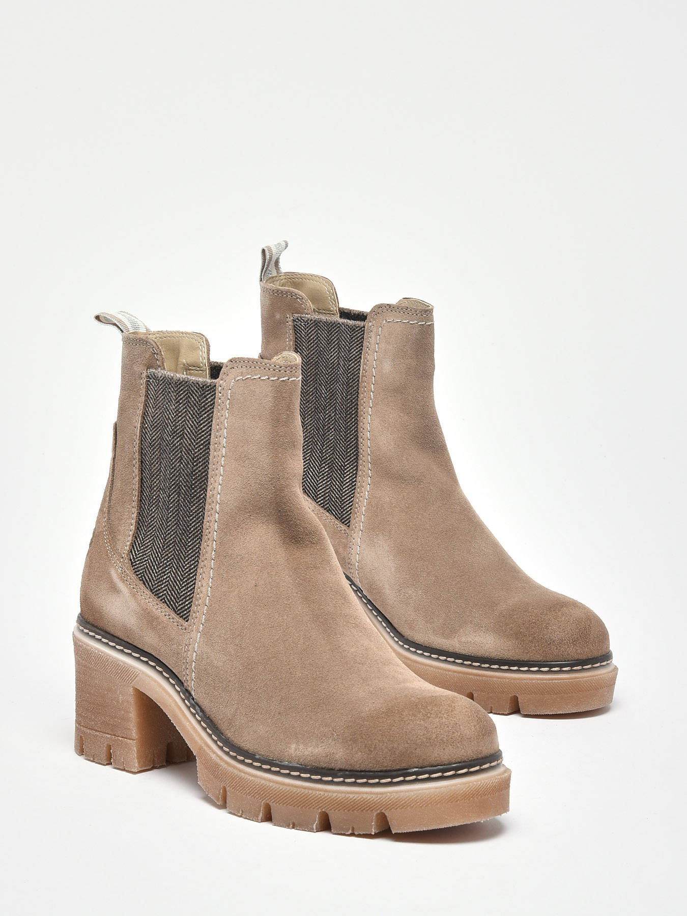 Chelsea boots  talon en cuir TAMARIS