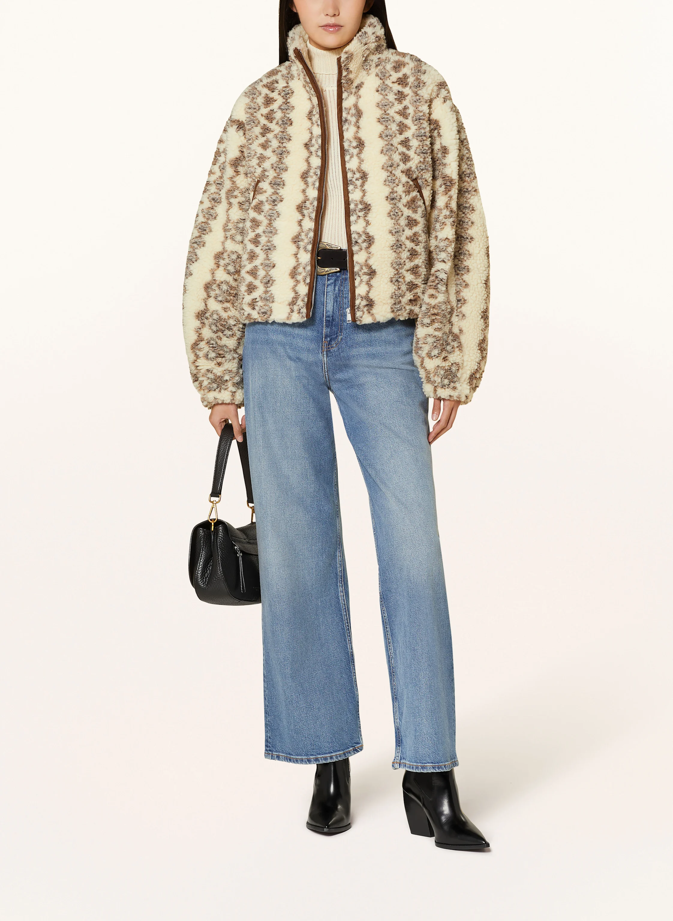 MARANT ÉTOILE Teddyfell-Jacke MACKENSY