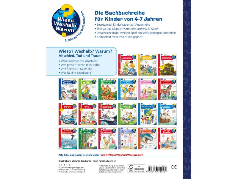 Ravensburger Kinder-Sachbuch WWW: Abschied, Tod und Trauer Kinder-Sachbuch