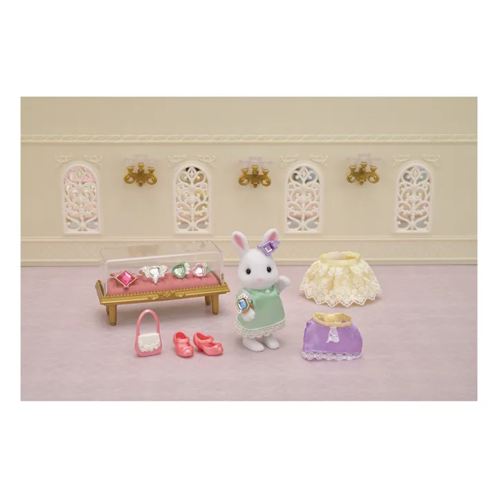 Sylvanian Families La Valisette de mode et grande sœur lapin