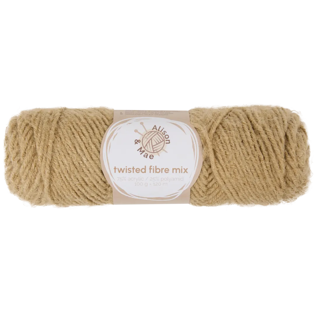 Alison & Mae gedraaid vezelgaren 100 gram | diverse varianten