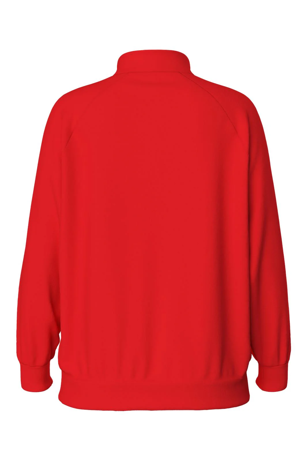 Pieces Pcchilli Ls Half Zip Sweat 4703077 poppy red