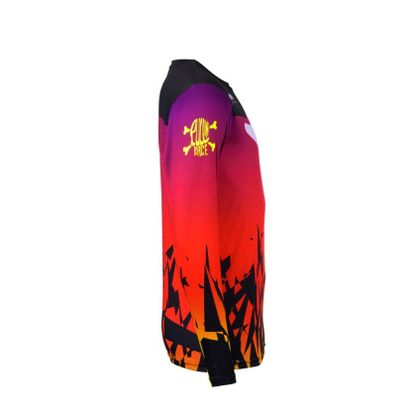 Maillot cross Pull-in TRASH ENFANT - Jaune