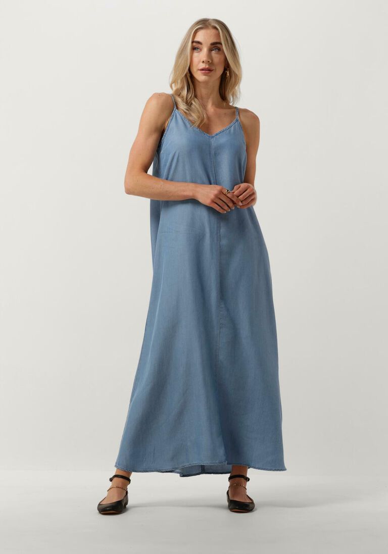 CATWALK JUNKIE blauwe catwalk junkie maxi jurk relaxed strap dress