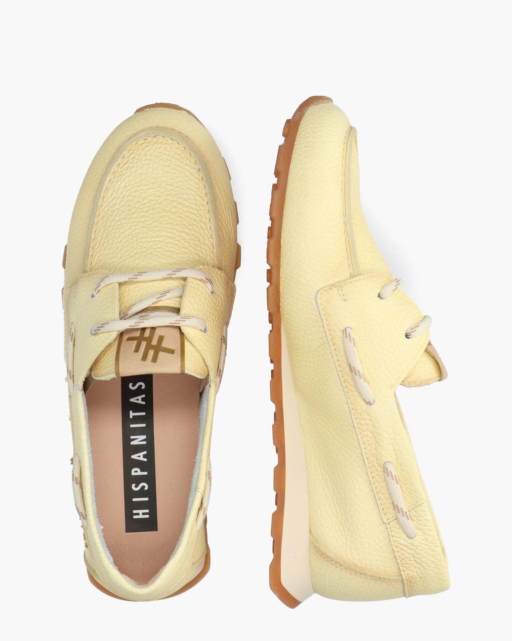 Hispanitas HV264603 Lichtgeel Damesloafers